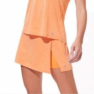 ELEVEN by Venus Williams Love Buzz Tennis Skirt Skort  Nectarine